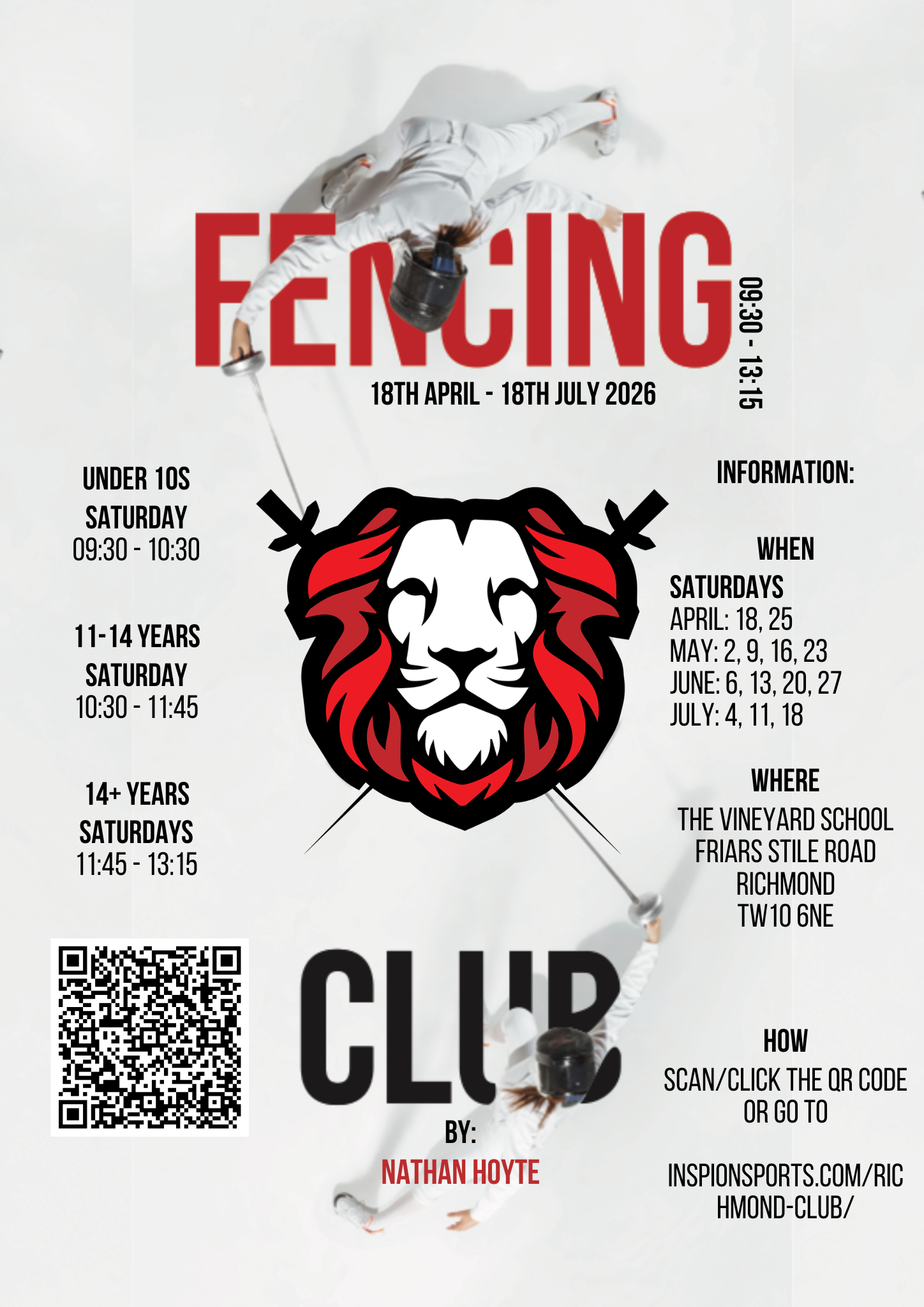 Inspion Richmond Club Poster - Summer Term 202526 (1)